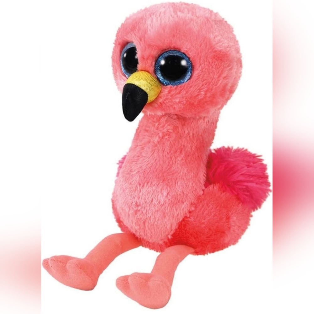 2 Ty beanie boo Gilda pink flamingo NWT sold as a bundle.
